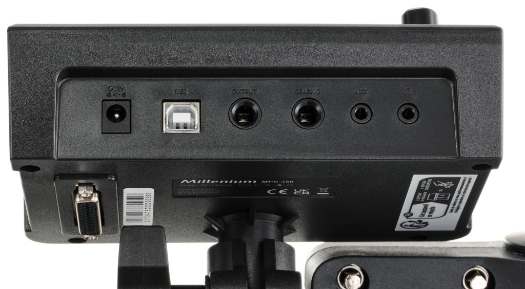 Anschlussmöglichkeiten des Drum-Moduls