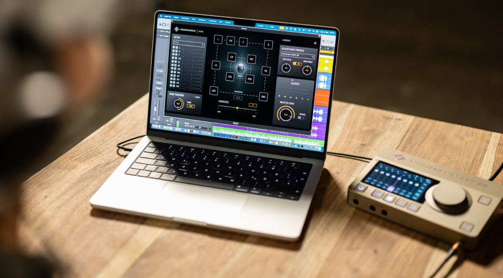 Neben der Software von Neumann und Apple Vision Pro ist auch ein Mac und Logic Pro erforderlich