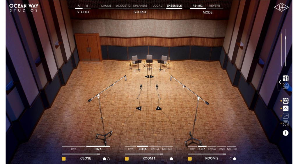 Ocean Way Studios Deluxe ist die perfekte Nachbildung