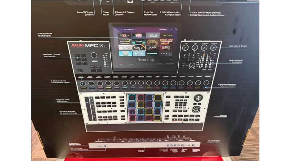 Akai Pro MPC XL Leak