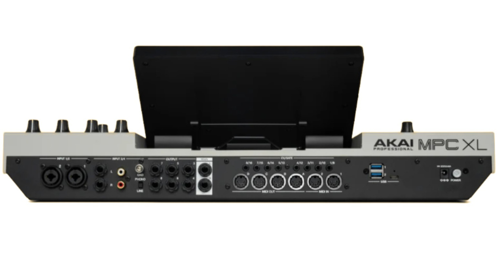 Akai MPC XL Anschlüsse