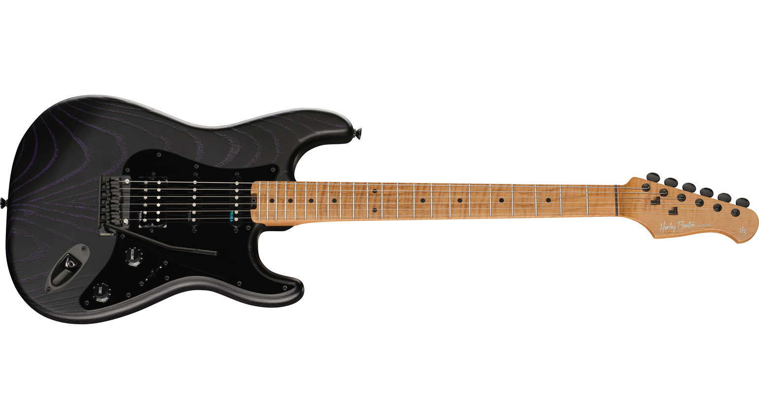 Harley Benton ST-Modern Plus HSS Purple Blast Pro