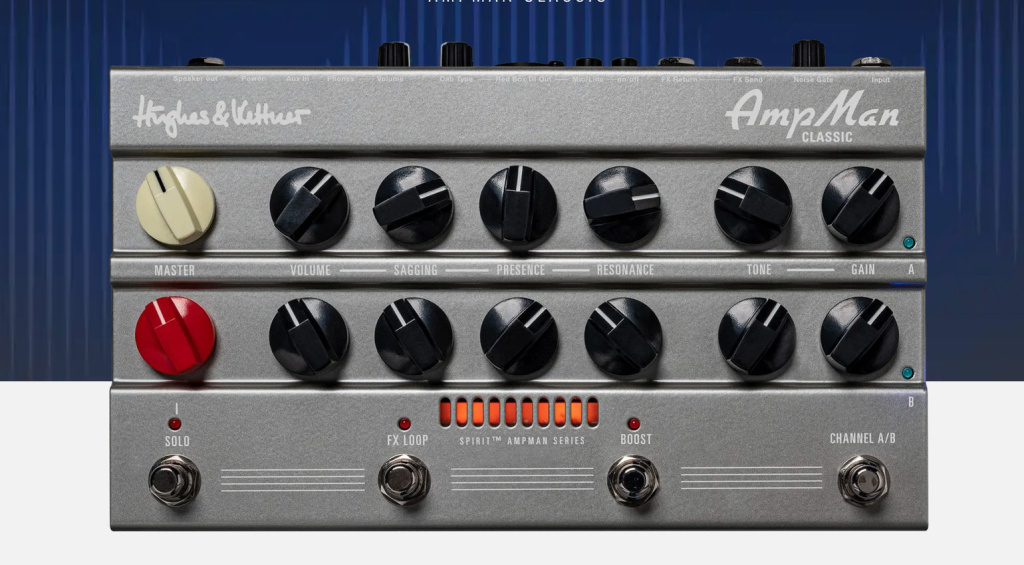 Hughes & Kettner Amp Pedal AmpMan Classic