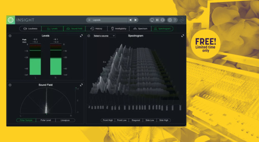 iZotope verschenkt Insight 2: Das perfekte Analyse-Tool für Mixing und Mastering? Freeware!