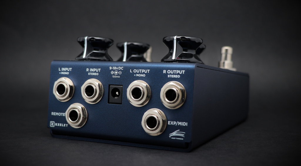 Das Keeley Nocturne Reverb liefert starke Ambient-Sounds sowie klassische Spring- und Plate-Reverb-Klänge auf höchstem Niveau.