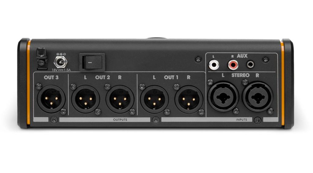 Die Ausgänge liegen aussschließlich in XRL vor