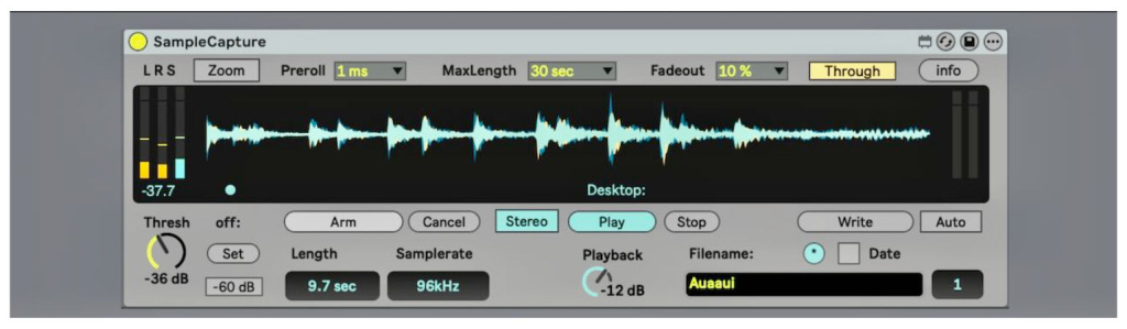 Robert Henke SampleCapture