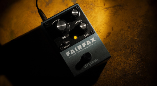 Mit dem Strymon Fairfax präsentiert der Hersteller kein herkömmliches Verzerrerpedal, sondern ein Class A- Miniaturverstärker.