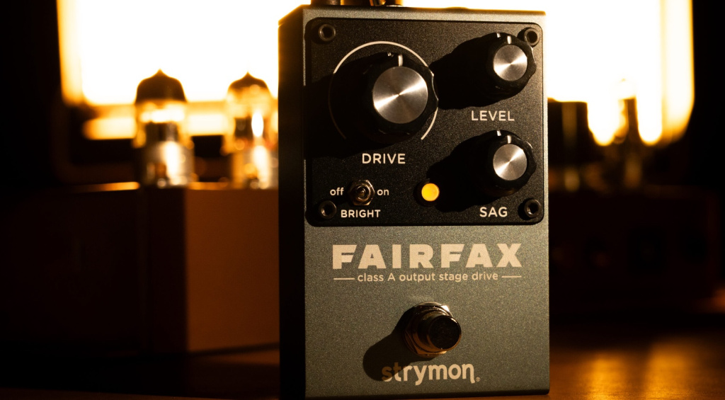 Mit dem Strymon Fairfax präsentiert der Hersteller kein herkömmliches Verzerrerpedal, sondern ein Class A- Miniaturverstärker.
