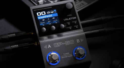 Valeton GP-50: Multi-Effekt-Kraftpaket und NAM-Pedal mit Akku