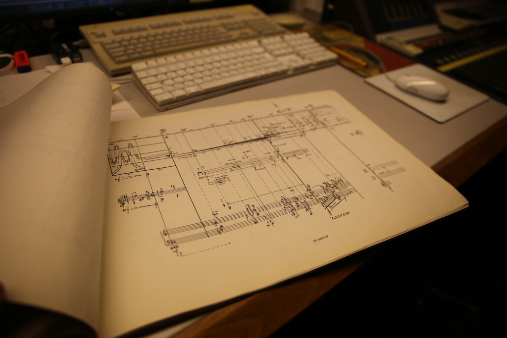 Elektronische Musik - Partitur