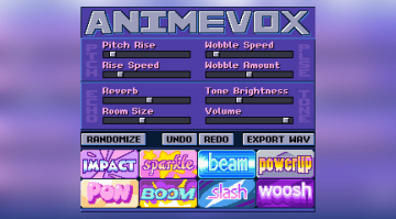 ANIMEVOX ist ein kostenloses SFX-Tool von castpixel