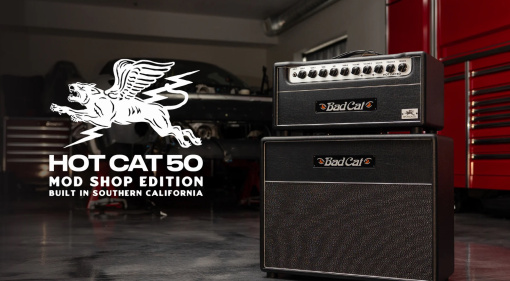 Mit dem „Bad Cat Hot Cat 50 Mod Shop” präsentiert der kalifornische Hersteller eine modifizierte Version der „Heißen Katze”!