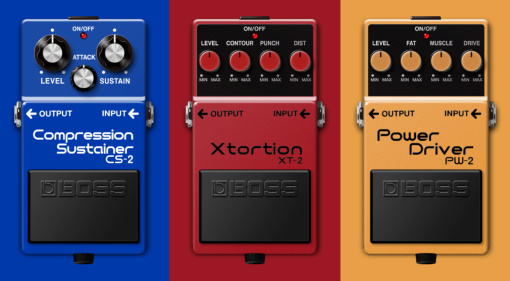 BOSS Effects Pedals Plugin: Jetzt auch PW-2, XT-2 und CS-2 in deiner DAW!