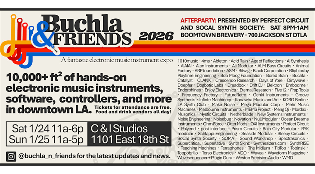 Buchla & Friends 2026