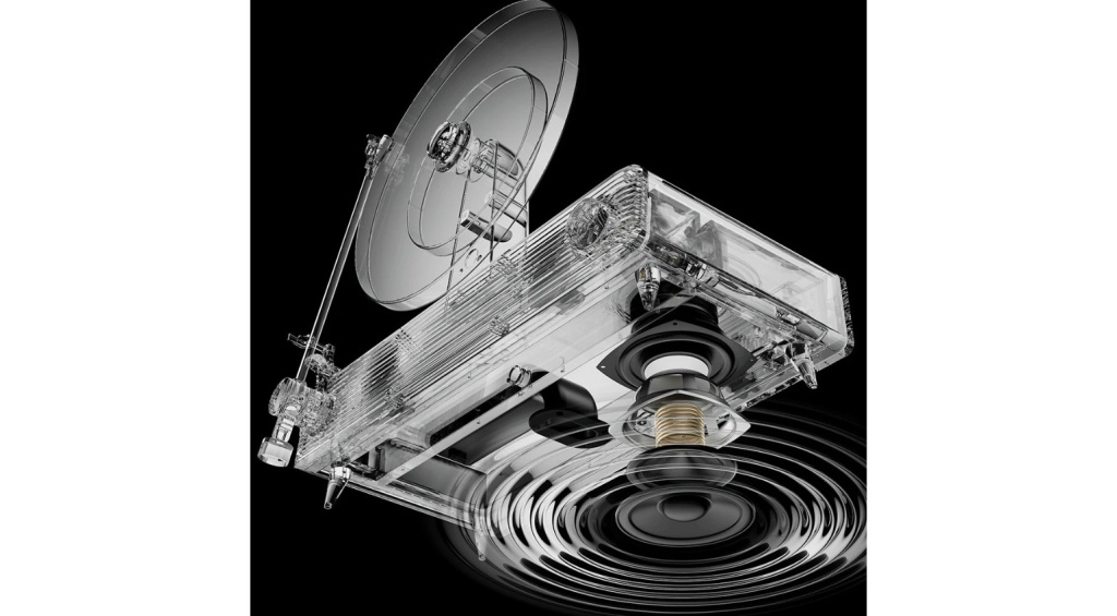 Mit integrierten Speakern