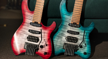 Die Cort Space G6TR-Gitarren fügen sich perfekt in die bestehende Space-Reihe der Headless-E-Bässe ein und überzeugen mit attraktivem Preis.