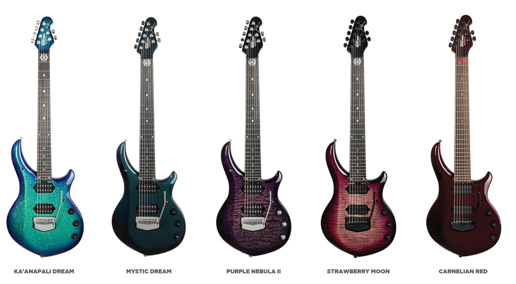 Ernie Ball Music Man 2026: Neue Farben für Majesty