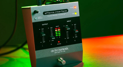 EHX Effects Interface: Plugins auf dem Pedalboard und Pedale in der DAW!