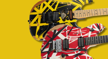EVH Striped Series: Wolfgang Special und Bumblebee im Aged-Striped-Look