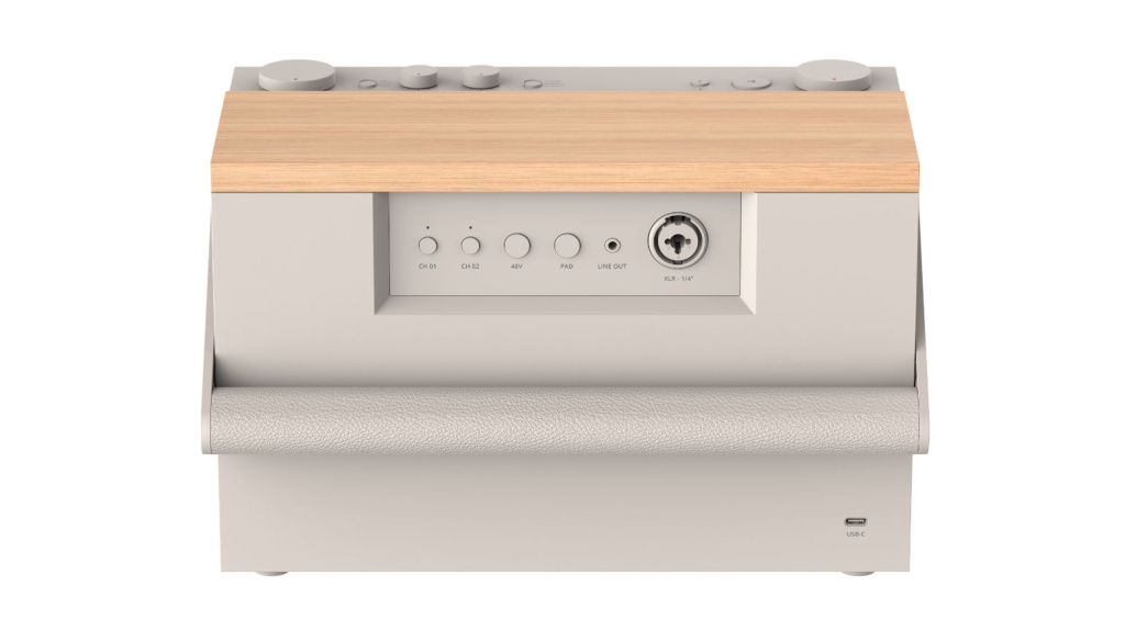 Anschlüsse am ELIE 12 Bluetooth-Speaker