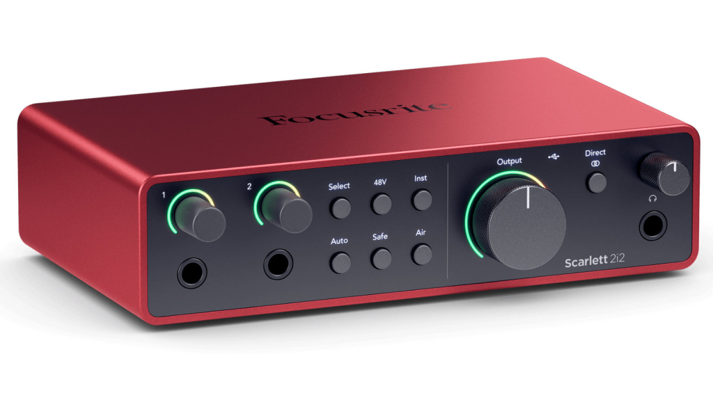 Focusrite 2i2 ist auf Platz 1 der meistverkauften Audiointerfaces 2025