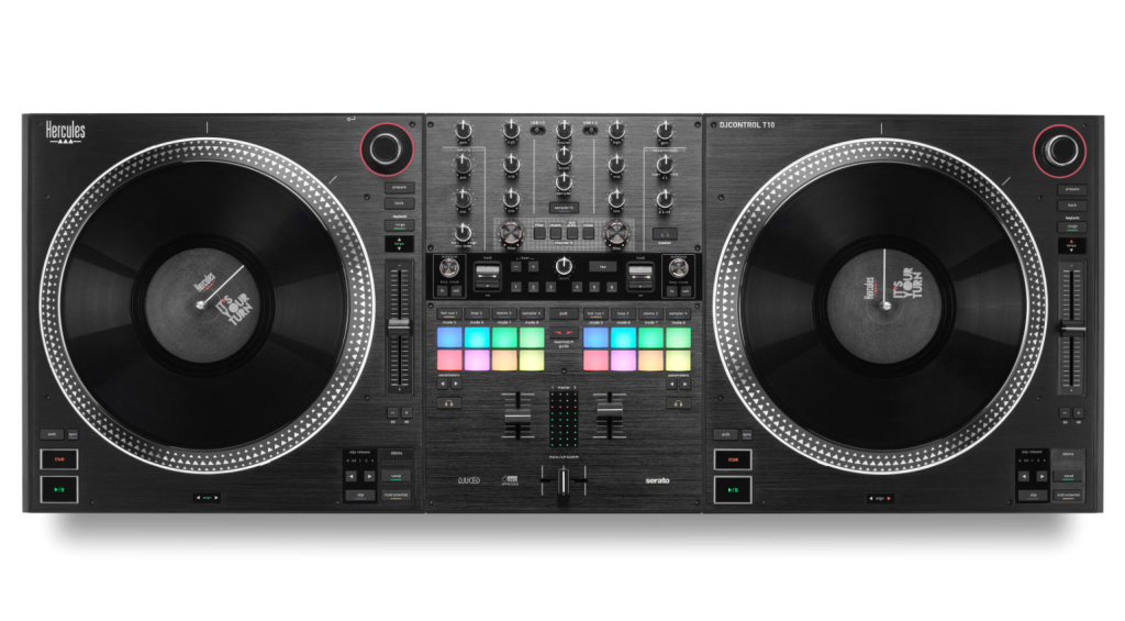 … und einmal mit den 10-Zoll-Platten