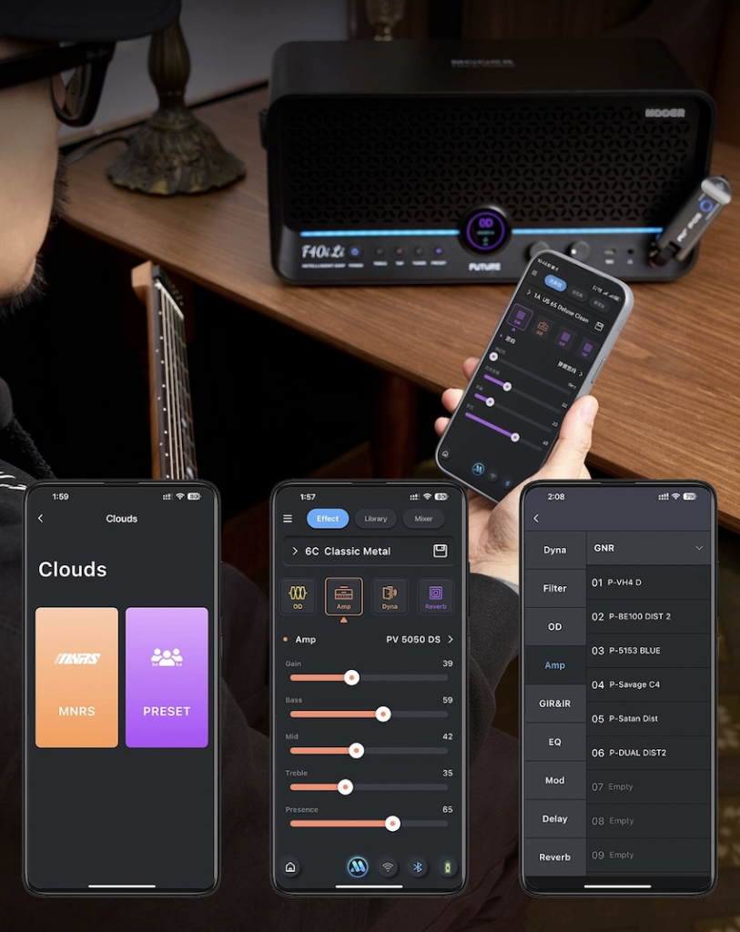 iAMP Mobile App für F40i