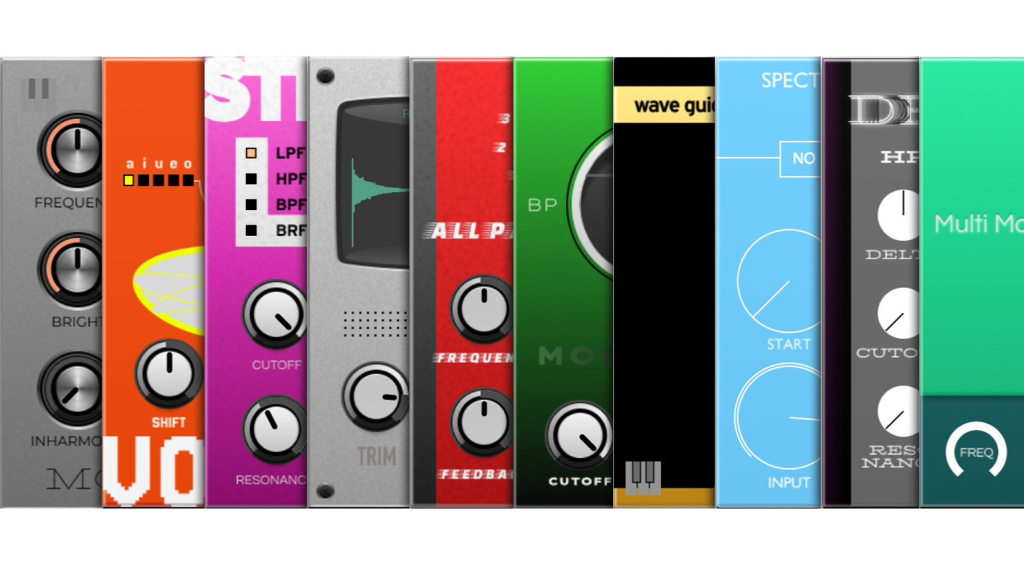 Eine recht gute Auswahl an Filtermodellen