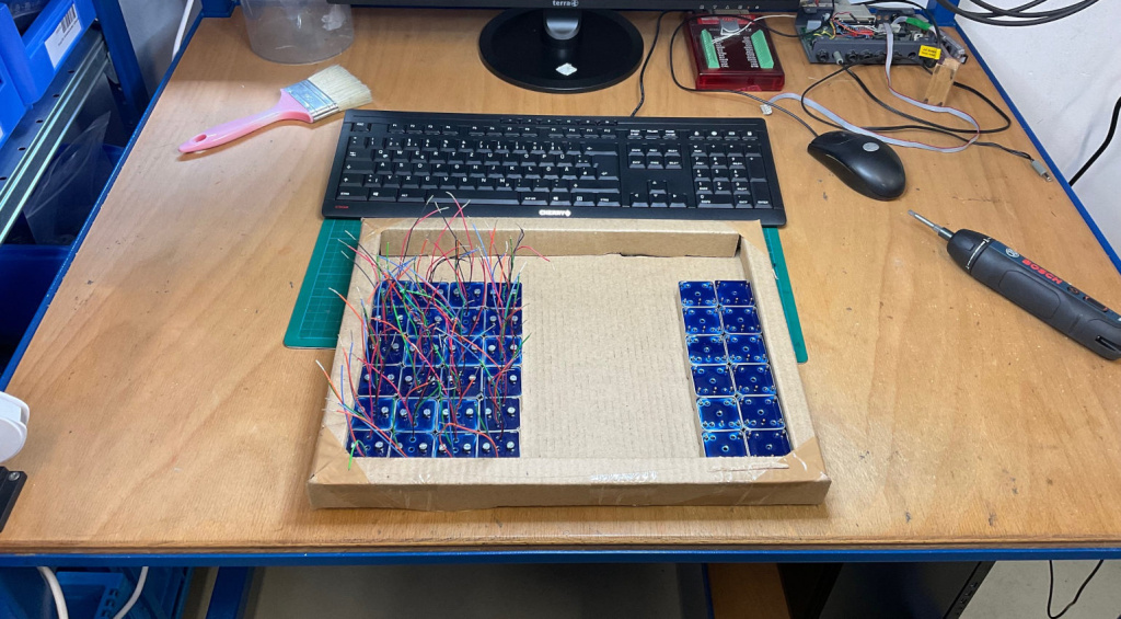 Lehle Übertrager im Endtest