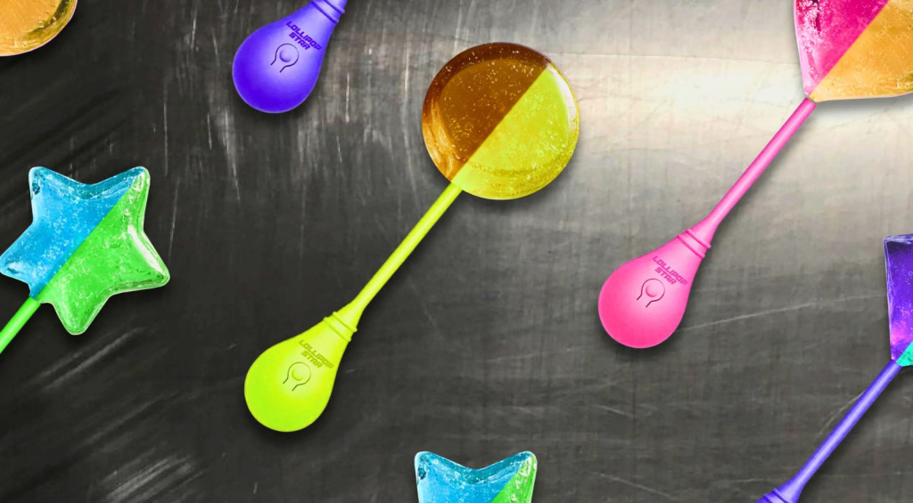 Lollipop Star in verschiedenen Flavors.