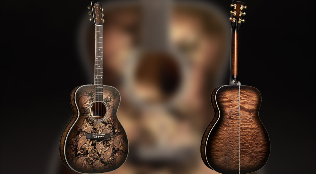 Martin Custom Shop M Paisley Ember Burst