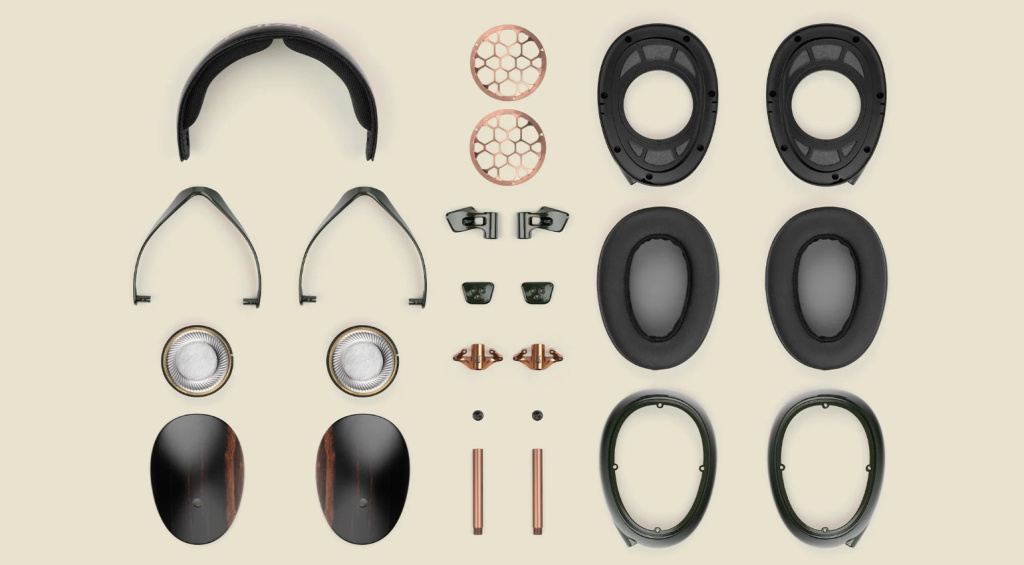 Die Komponenten. des Strada Kopfhörers