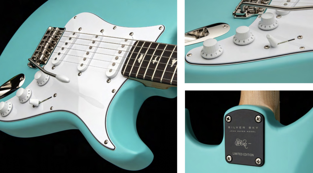 Mit der PRS Silver Sky Wild Blue Limited Edition schlägt PRS ein neues Kapitel in der Zusammenarbeit mit John Mayer auf.