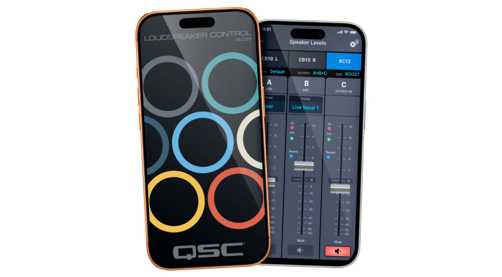 QSC Loudspeaker Control App