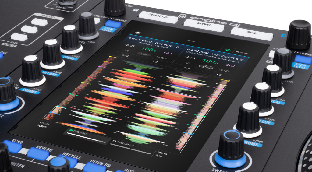 Für die Bedienung steht ein hochauflösender Touchscreen zur Verfügung