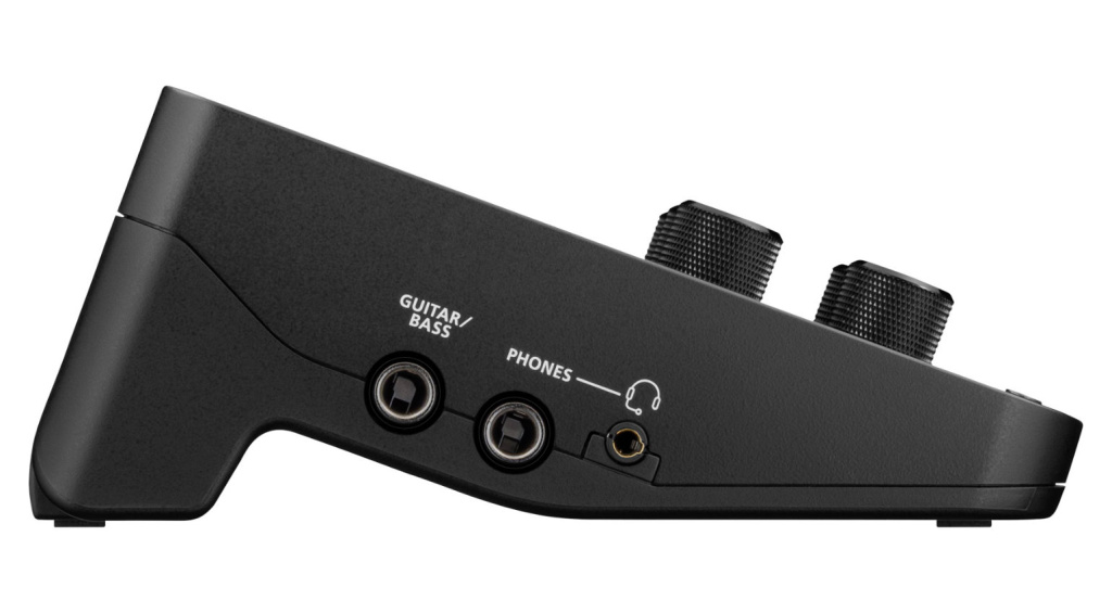 Die Anschlüsse an der linken Seite