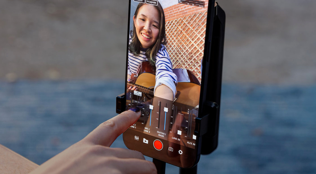Mit der GO:MIXER Cam App für iOS lassen sich auch Videos erstellen