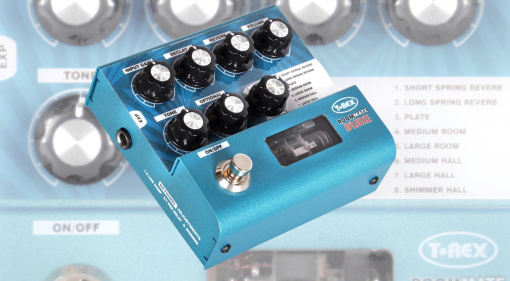 T-Rex Roommate D’Luxe: Mehr als ein Reverb-Pedal für Gitarre und Synth