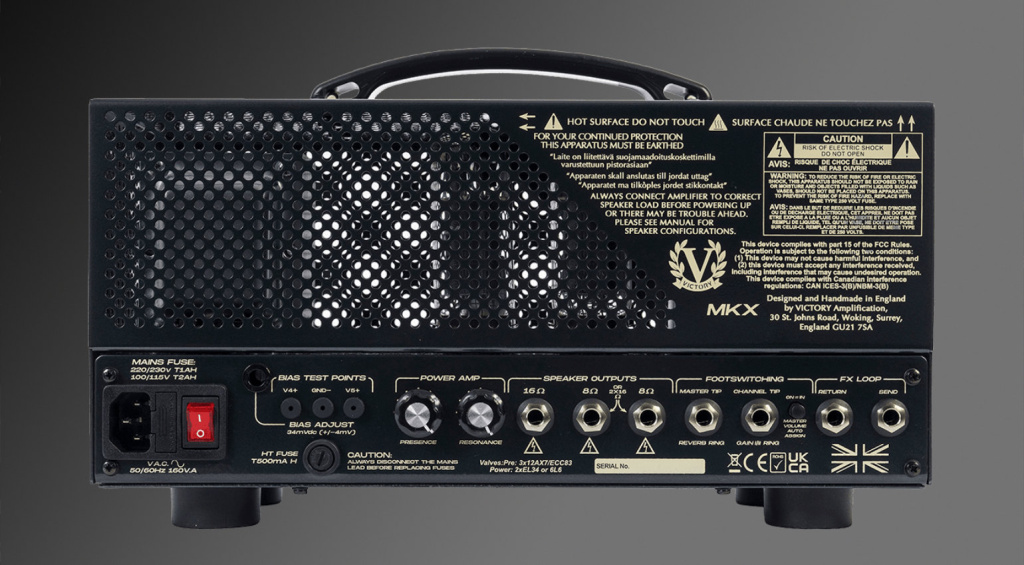 Der FX Loop ist ganz rechts im Bild