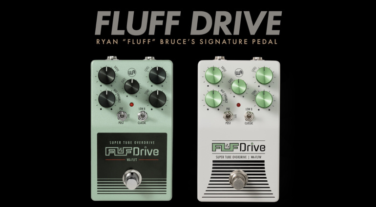 Zur NAMM 2026 stellt Warm Audio den Fluff Drive vor – ein Signature-Pedal vom YouTube-Star Ryan „Fluff“ Bruce!