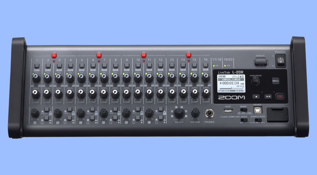 Zoom LiveTrak L-20R