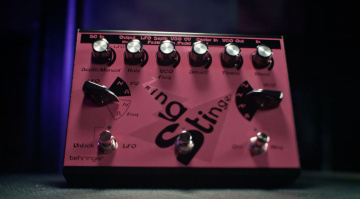 Der Behringer Ring Stinger trägt die DNA eines vergessenen Boutique-Juwels aus den 90ern. Ringmodulation und Fuzz-Sounds vom Feinsten!