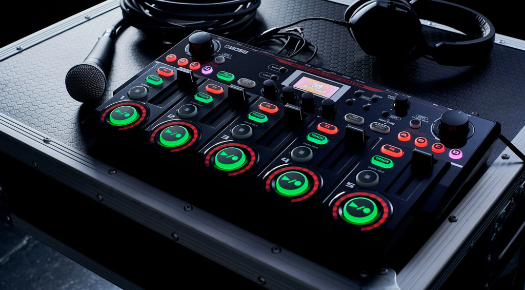 Eine Loop-Station wie Boss RC-505mkII ist die Basis für für angehende Loop-Performer
