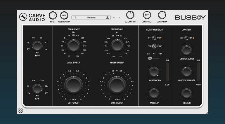 Carve Audio Busboy: Dieses kostenlose Mixbus-Plugin macht euren Track wie aus einem Guss
