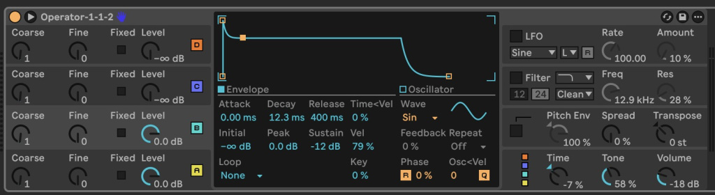 FM Bass Operator B Modulator