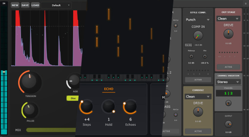 Tension, Harmonic Echo, AnalogChannel - 3 Freeware Plugins