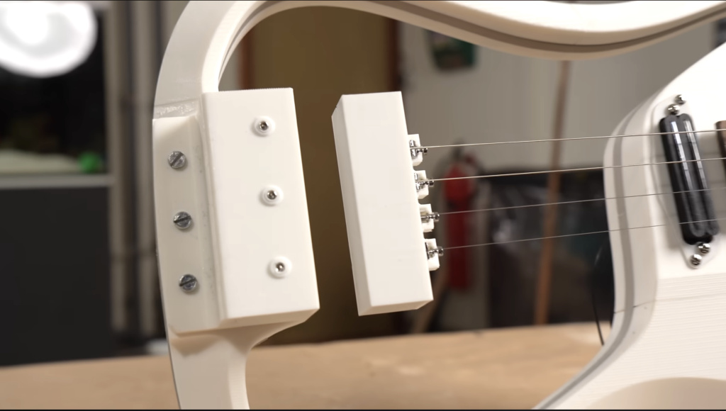 Gitarren mit frei schwebenden Saiten