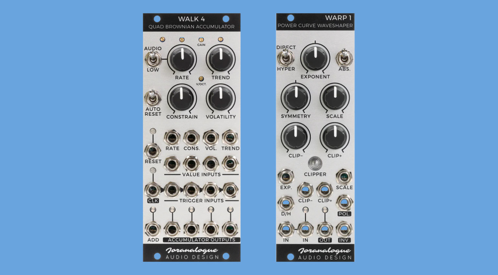 Joranalogue Walk 4 und Warp 1