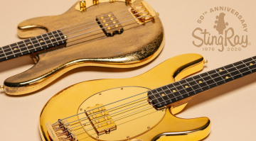 Mit dem Music Man StingRay 50th Anniversary feiert der Hersteller fünf Jahrzehnte einer Erfolgsgeschichte.